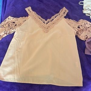 yellow / orange blouse